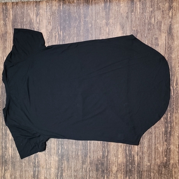 Star Wars crew hi-lo tshirt juniors size Large like new Chewie, R2-D2, Luke - Picture 2 of 5